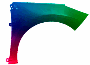 Kotflügel Rechts Peugeot 308 OE 7841Y1