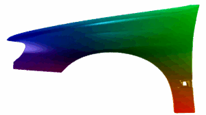 Kotflügel Links Peugeot 406 OE 7840F4