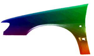 Kotflügel Links Peugeot 406 OE 7840J8