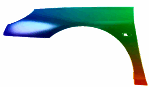 Kotflügel Links Peugeot 407 OE 7840P0