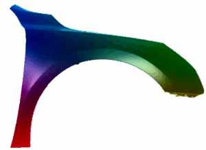 Kotflügel Rechts Peugeot 508 OE 7841CA