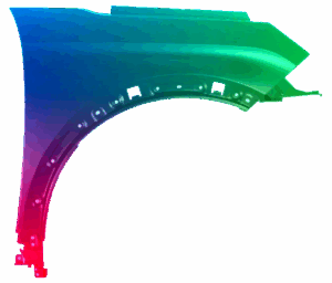 Kotflügel Rechts Peugeot 3008