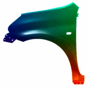 Błotnik Lewy Nissan Micra (K13) 2013-2017 Każdy Kolor VxLine