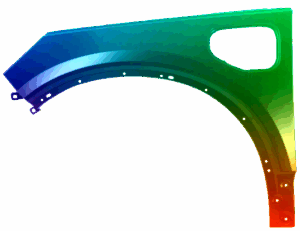 Błotnik Lewy Volvo C40 Od 2021 Każdy Kolor VxLine Kotflügel Links Volvo C40