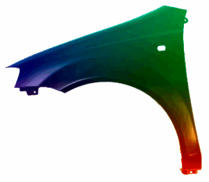 Kotflügel Links Chevrolet Aveo
