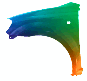 Kotflügel Links Chevrolet Aveo