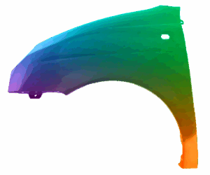 Kotflügel Links Daewoo Matiz II