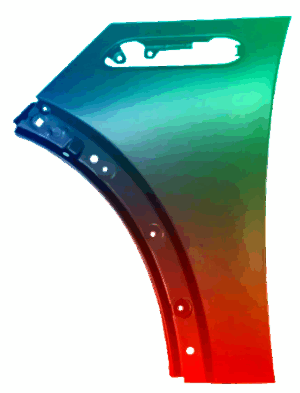 Kotflügel Links Mini One Cooper Cabrio (R50 R52 R53)