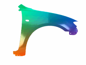 Kotflügel Rechts Mazda 3 BK (2003-2009)